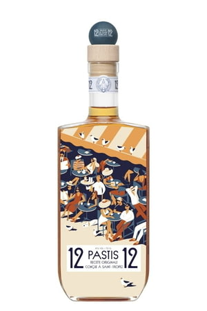 Pastis Pastis 12/12 : Coffret Pastis 12/12 Édition Terrasse Carafe + 2  verres - Whiskies du Monde